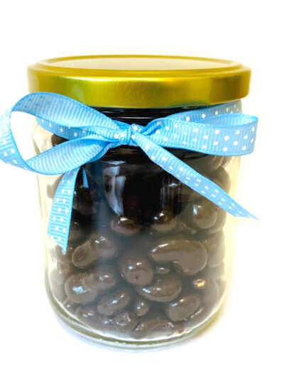 Frasco Nuez de la India con sal del Himalaya y chocolate sin azúcar