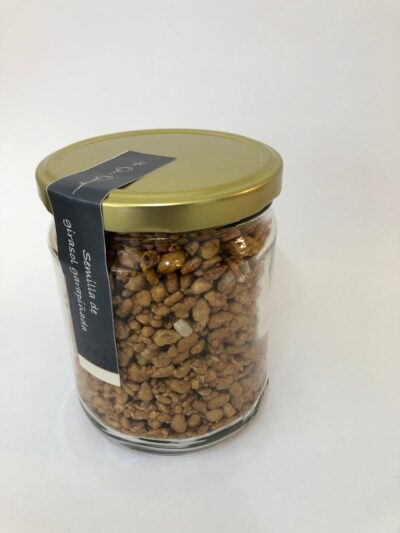 Frasco Semilla de Girasol Garapiñada