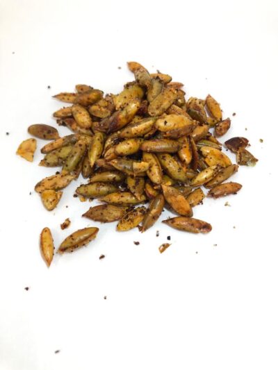 Pepita con chile y ajo