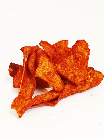 Chips de camote con chile