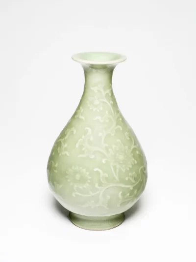 Pale Green Flower Vase